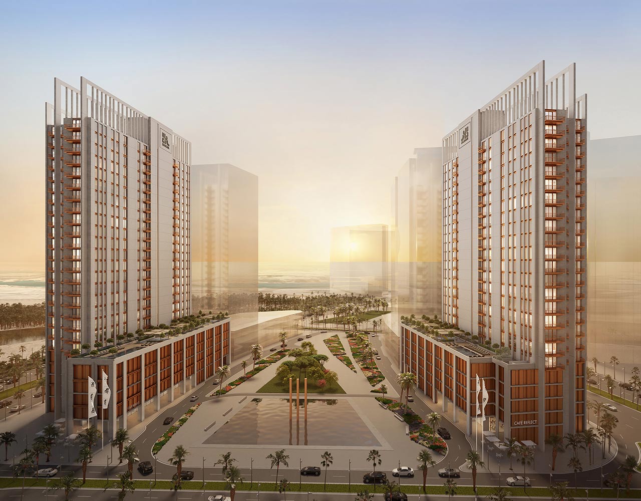 WME complete design for Aldar’s Boutique Residential development “Reflection”, Abu Dhabi