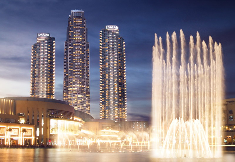Emaar to open Dubai’s Address Fountain Views in Oct 2019